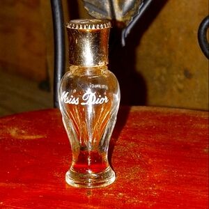 Vintage Miniture Dior Perfume Bottle
